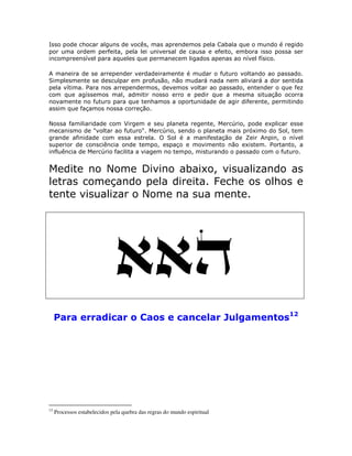 4 1 %
! !
- % % - !-
( !
$ !
- ' % !&
% - % )
! % !
% !) )
= ! . J *
[ ! [ . J "* $
! @ $ ! ) Q ( -
) * '
! . J ! !
. = 2 * &
) #
& =
) C 4 ,D
12
Processos estabelecidos pela quebra das regras do mundo espiritual
 