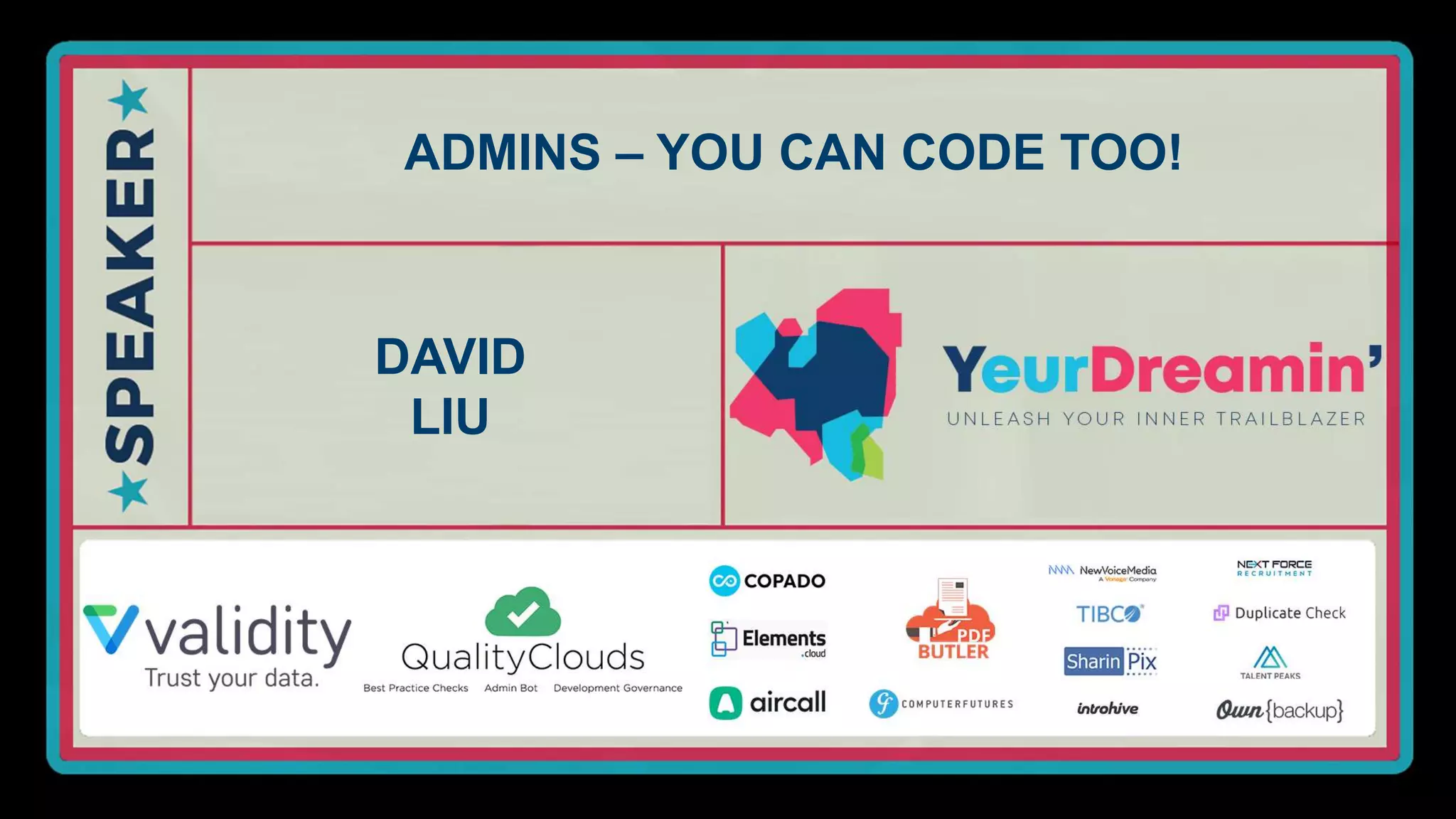 Admins – You Can Code Too! | PPT