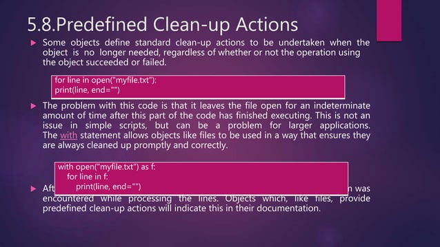Error and exception in python | PPTX