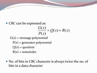 Error control coding | PPTX