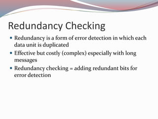Error control coding | PPT