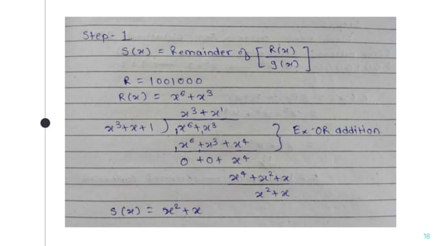 Error control coding techniques | PPTX