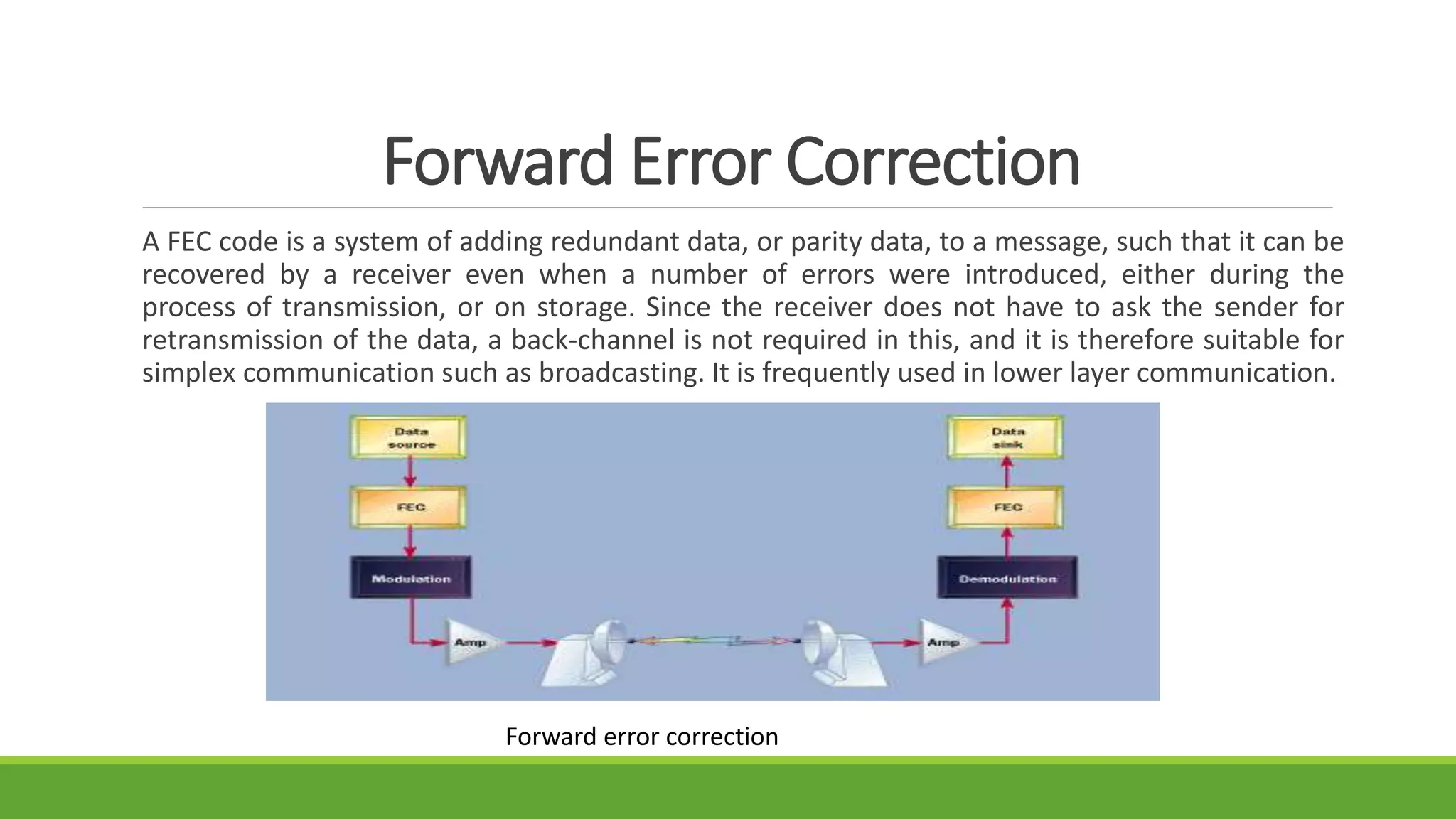 Error control techniques for video communications | PPTX | Computer ...