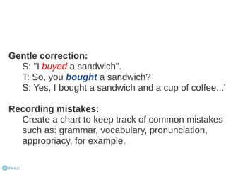Error correction Overview