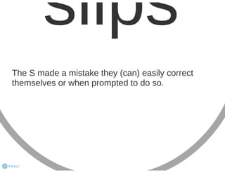 Error correction Overview