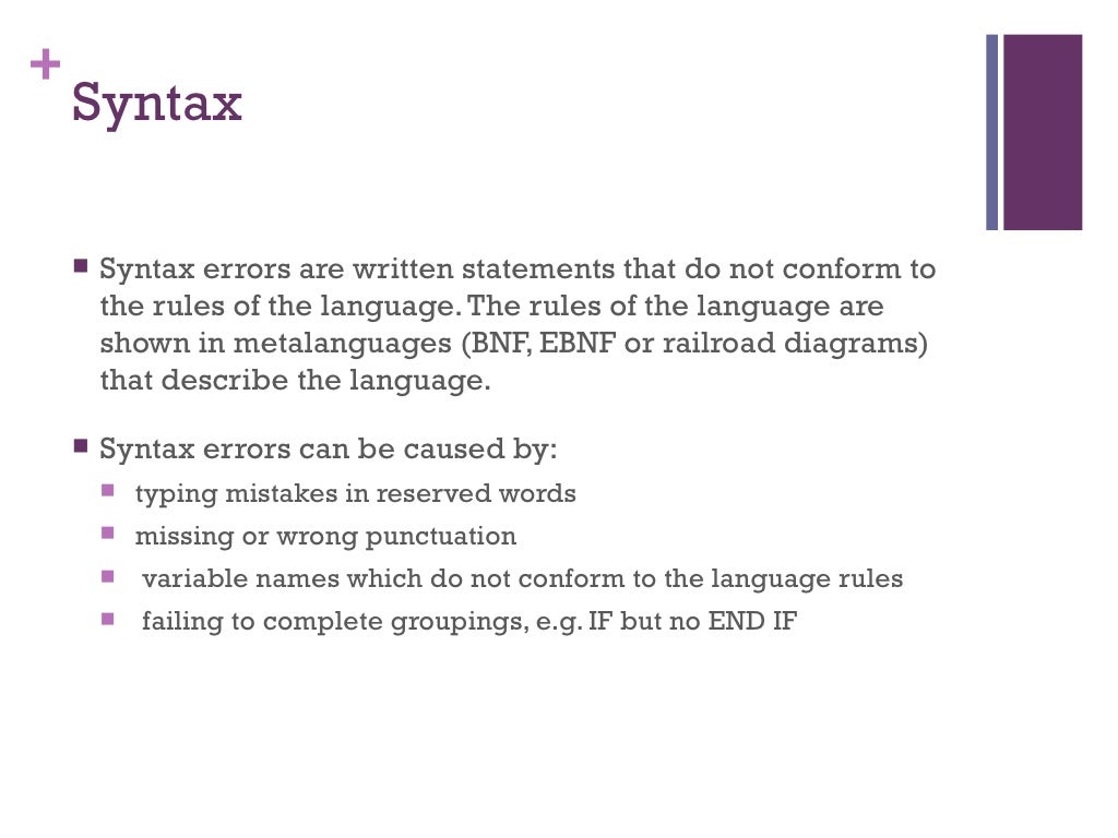 Error Correction Techniques