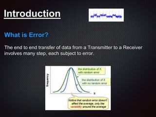 Error detection in Data Communication System | PPTX