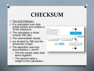 Error Detection and Correction - Data link Layer | PPTX