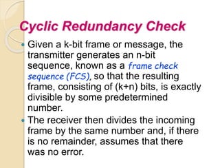 Error detection | PPT