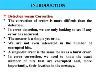 Error Detection and Correction in Networks.ppt