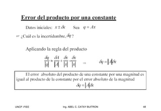 UNCP -FIEE 48
Ing. ABEL C. CATAY BUITRON
 