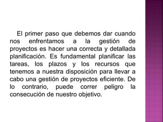 Errores en la gestion de proyectos | PDF