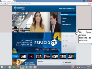 No figura
ningún
teléfono de
contacto.