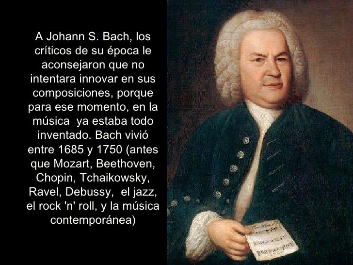 En que ipo de composicion destaco johann bach