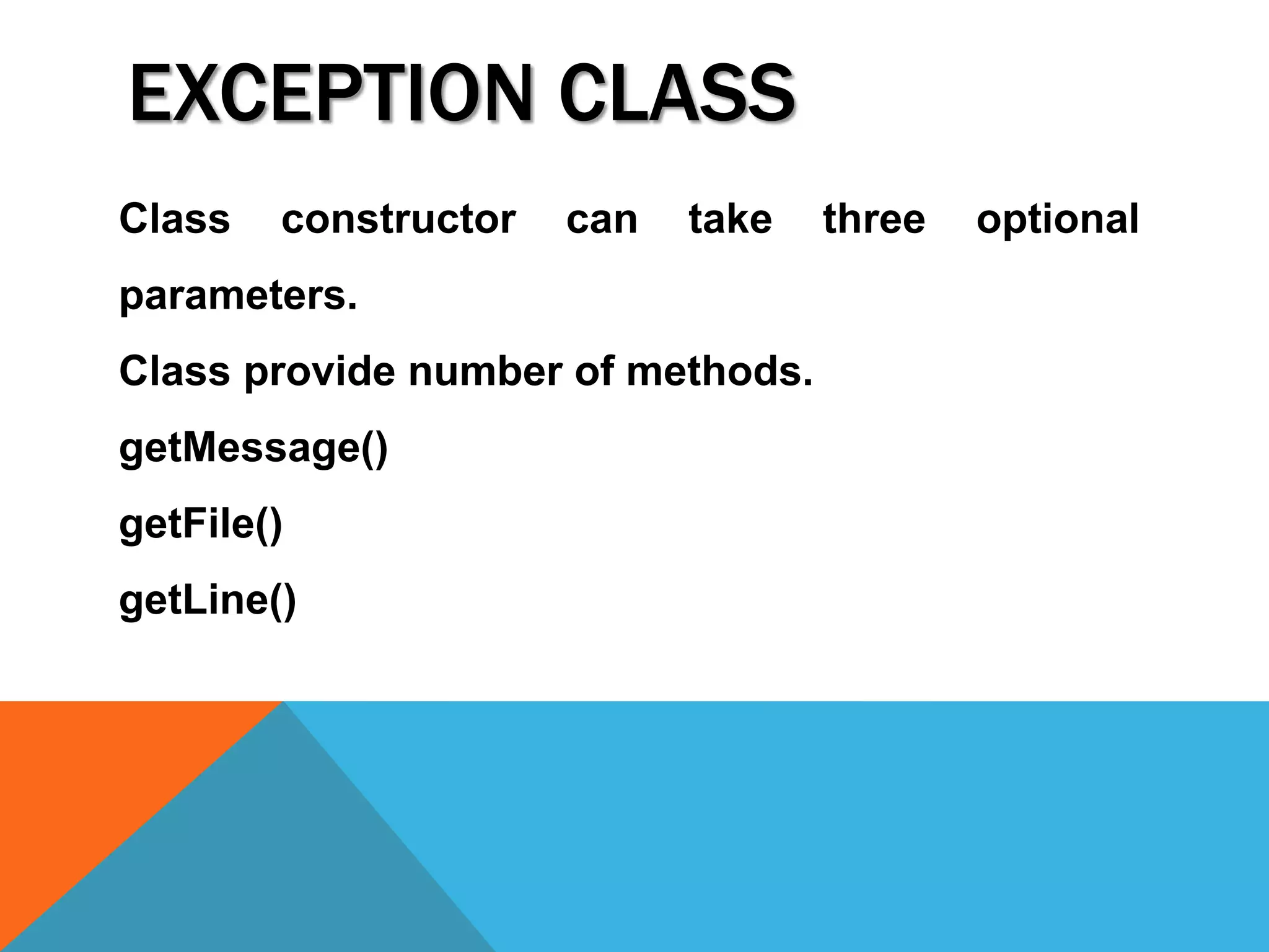 Error handling | PPT