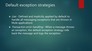 Error handling | PPTX