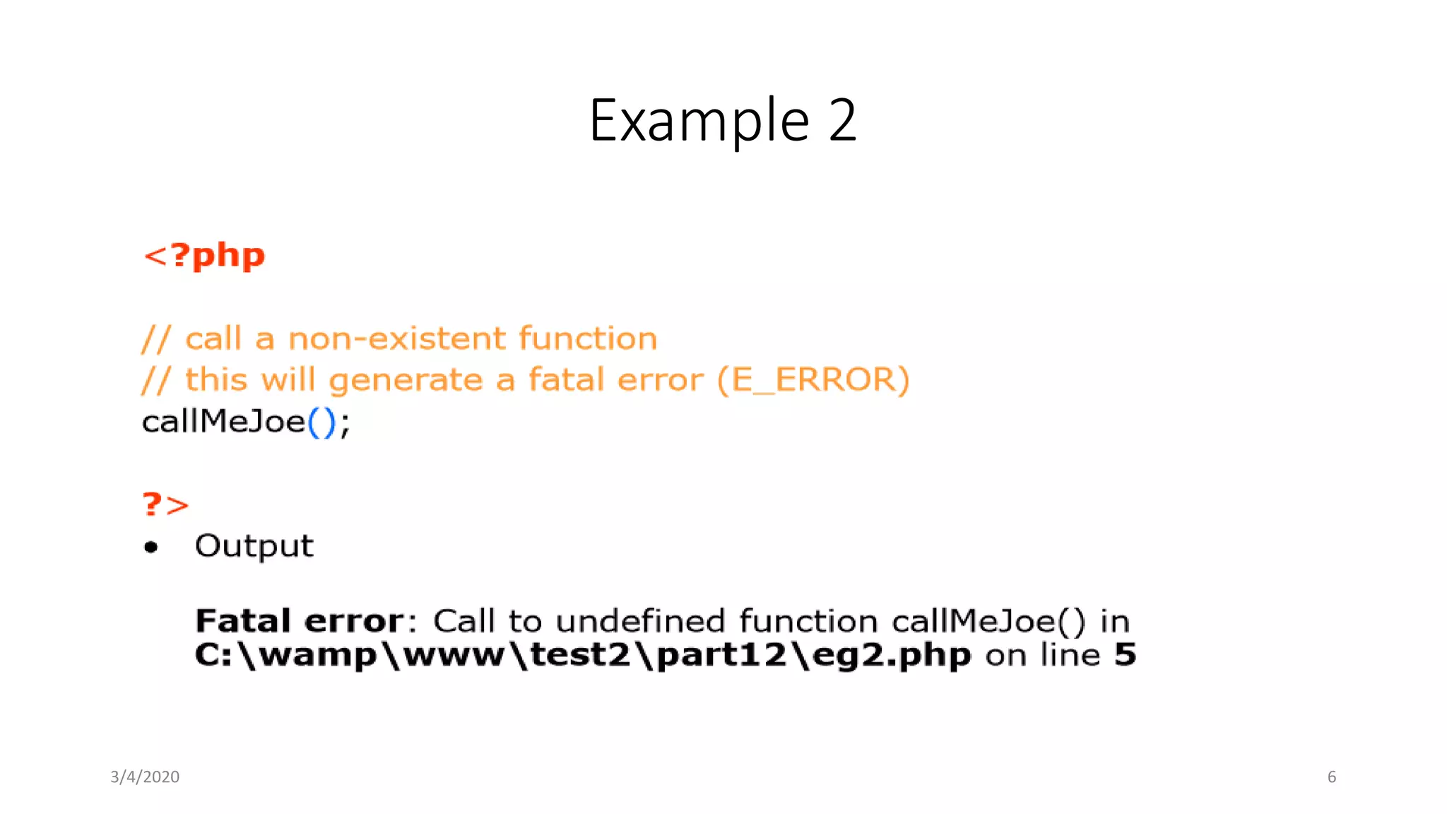 Example 2
3/4/2020 6
 