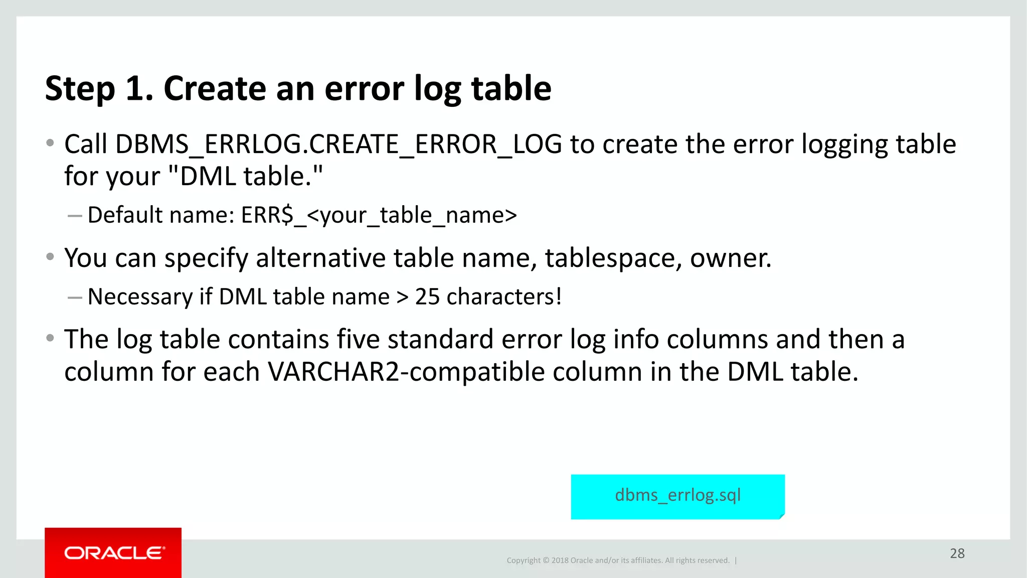 Error Management Features of PL/SQL | PDF