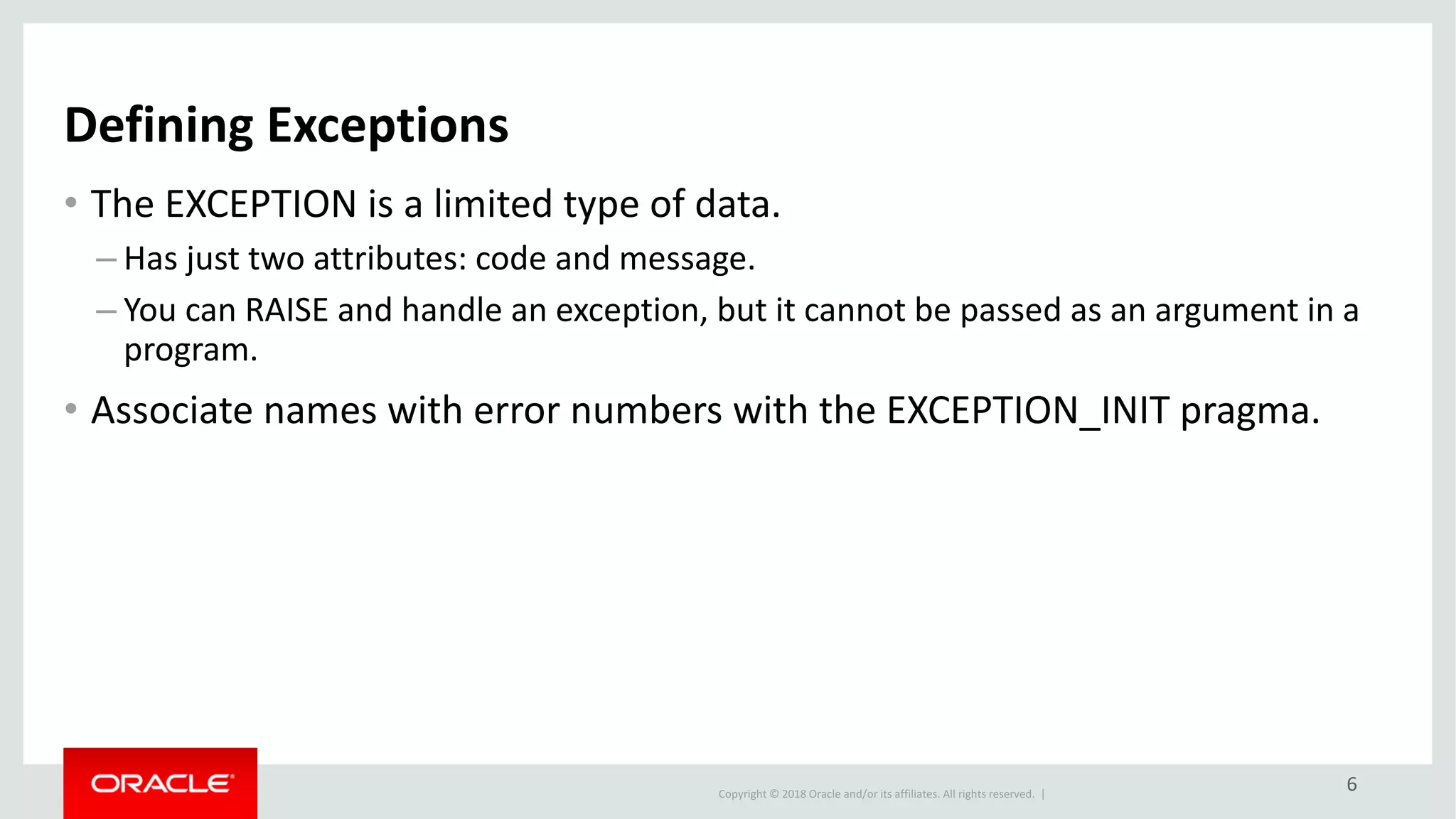 Error Management Features of PL/SQL | PDF