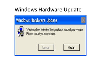 Windows Hardware Update
