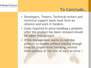 Error Messages In Software Applications | PPT