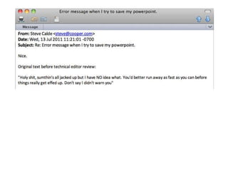 Powerpoint Msg Error Errormsg | PPTX