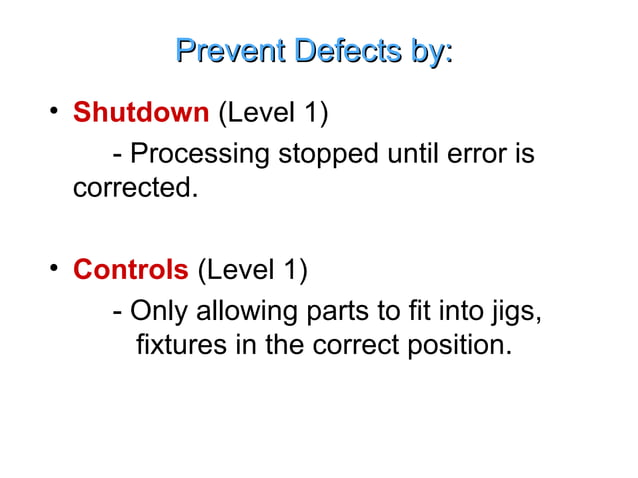 Error Proofing Example : 60 Common Examples of Poka Yoke – RATQQ