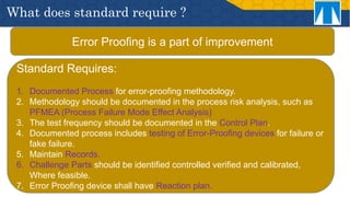 Error proofing IATF16949:2016 | PPT