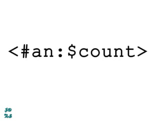 <#an:$count>
 