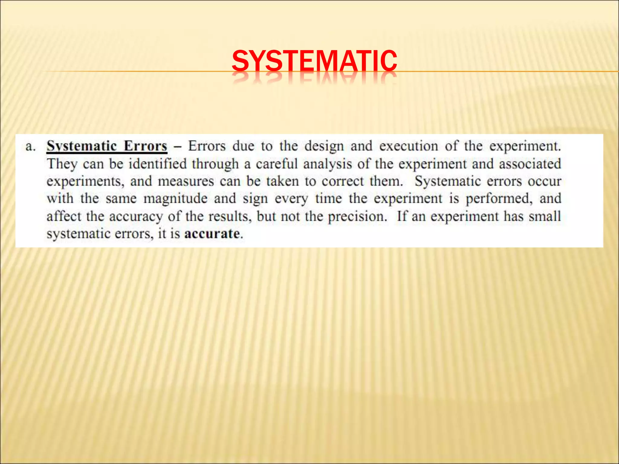 SYSTEMATIC
 