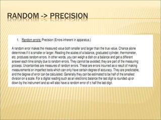 RANDOM -> PRECISION
 