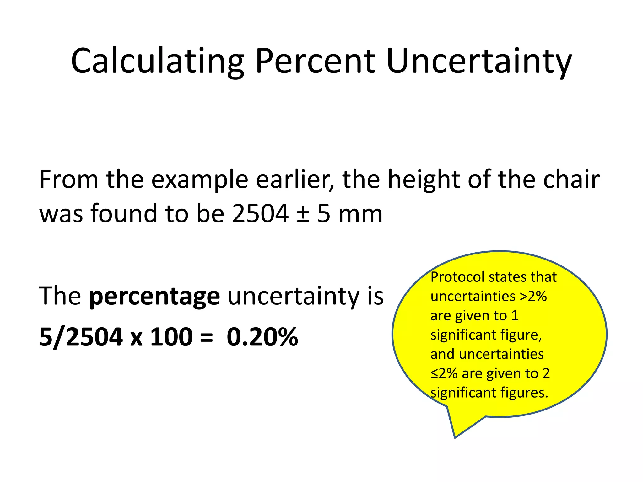 Errors and uncertainties in physics | PPTX