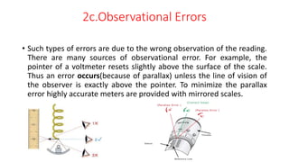 Errors in measurement | PPTX