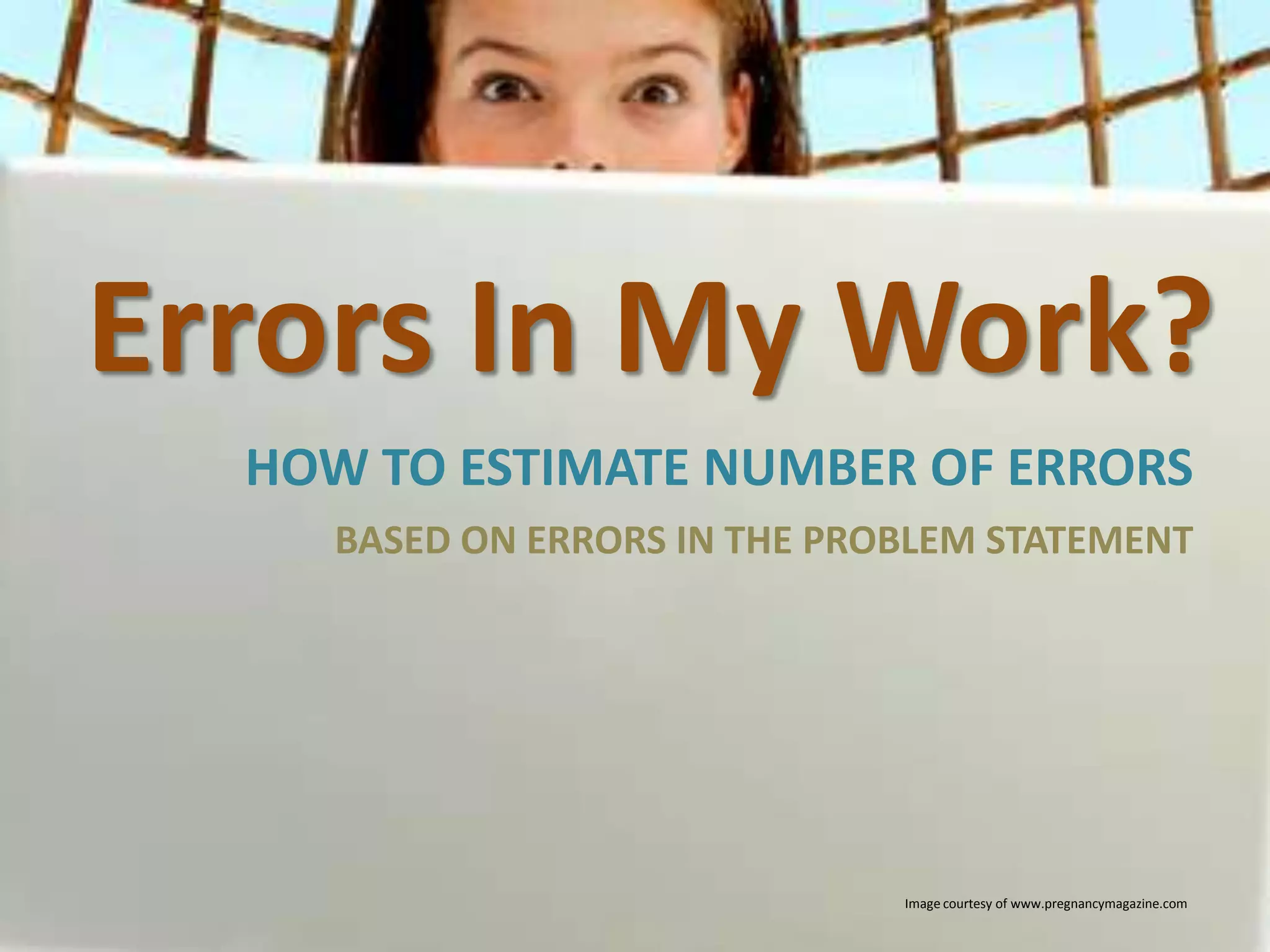 How Many Errors Can Be In My Paper? | PPSX