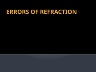 Error Refraction errorsofrefraction-gchgvtjycjtdddjj.pptx