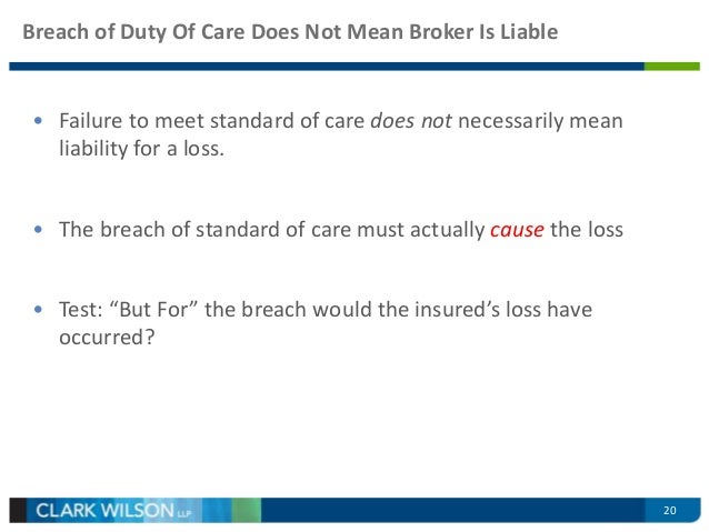 Errors &amp; Omissions Insurance Update Brokers� E&amp;O Exposure