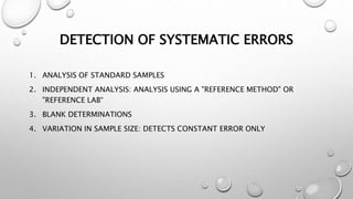 Errors related to clinical laboratory | PPTX