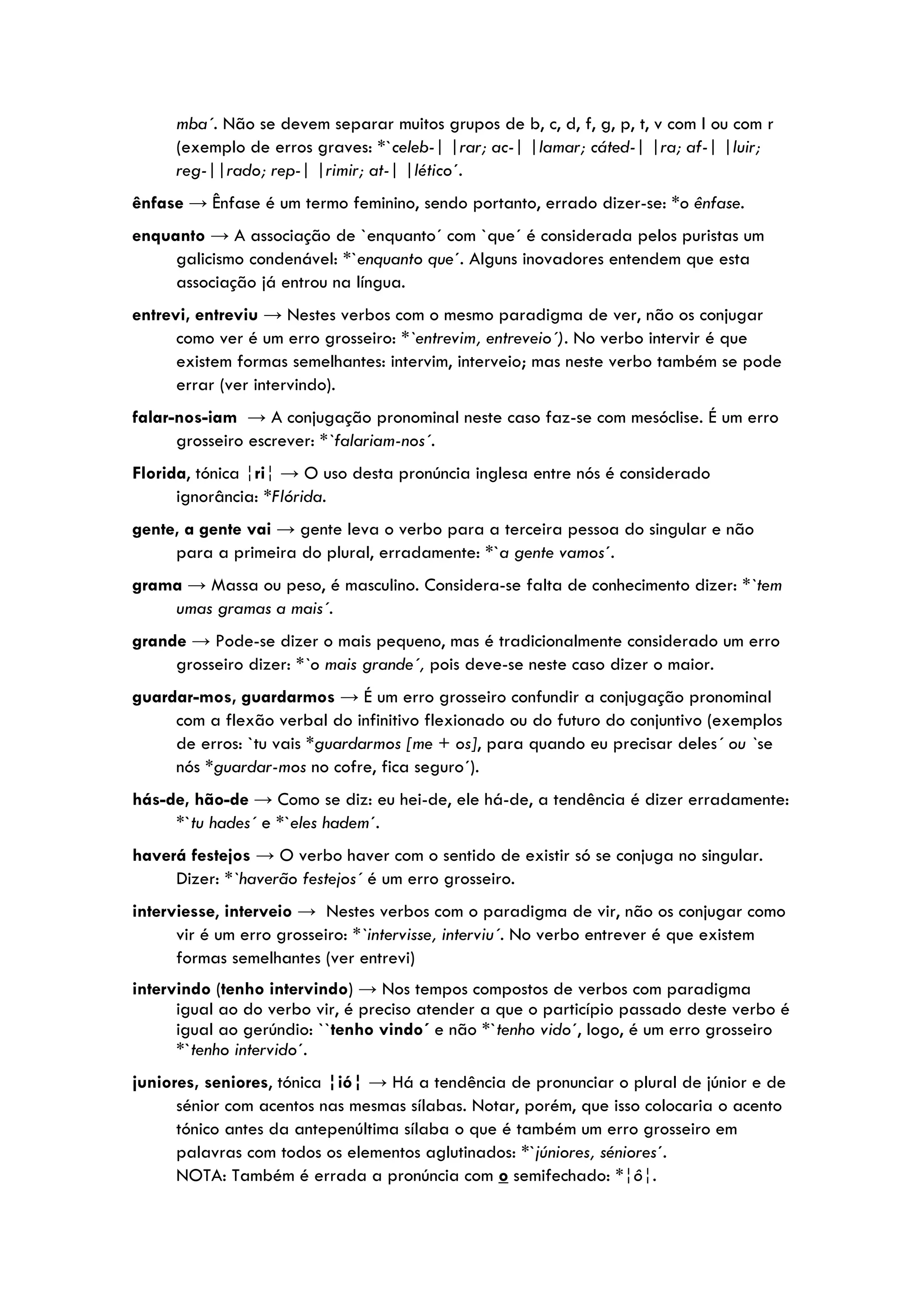 Erros mais grosseiros_do_portugu%c3%a_as[1] | PDF