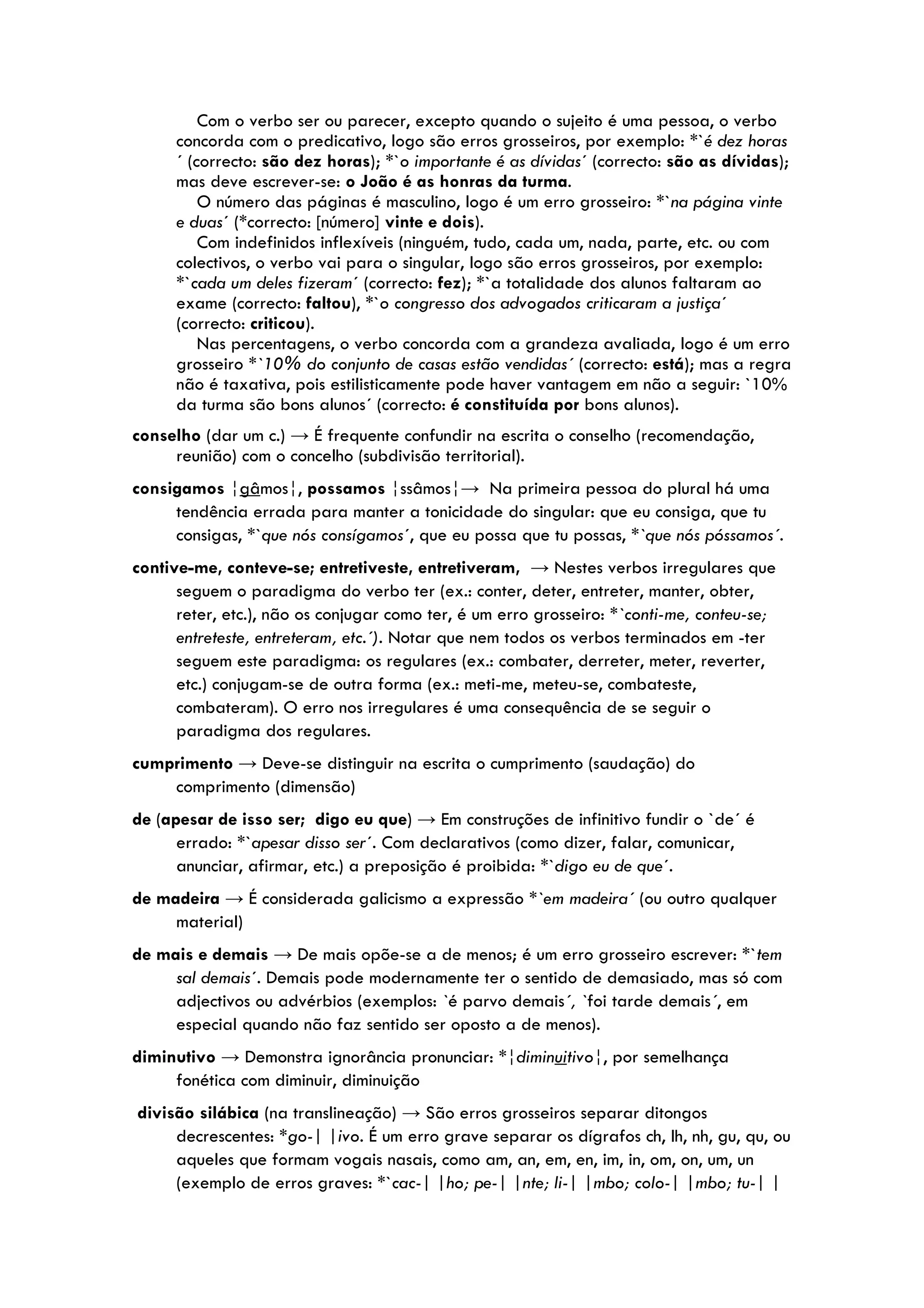 Erros mais grosseiros_do_portugu%c3%a_as[1] | DOC
