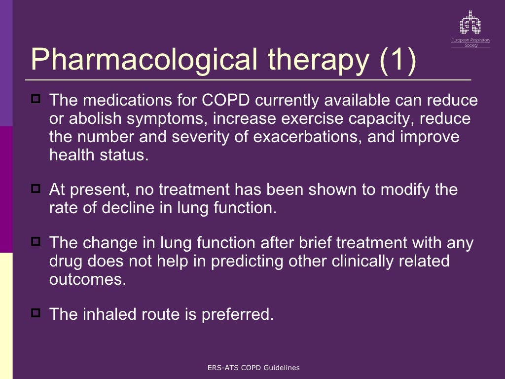Ers Ats Copd Guidelines