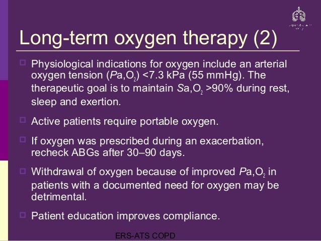 Ers ats copd guidelines