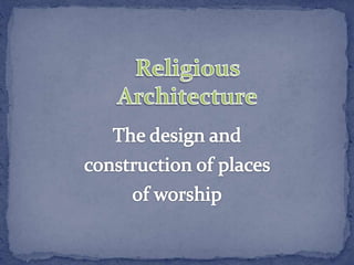 E, r, s of architecture