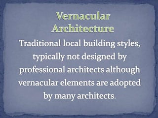 E, r, s of architecture