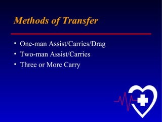 Emergency Rescue and Transfer | PPT