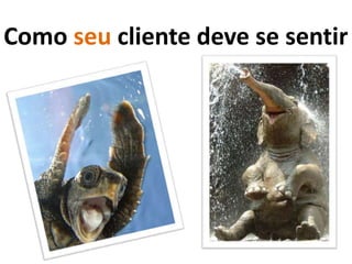 Como seu cliente deve se sentir