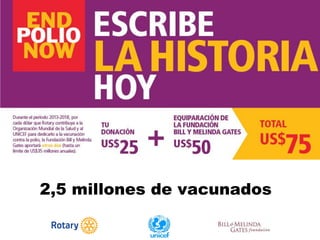 Fundado en 2011
21 socios
En España
210 Clubs - 4.600 Rotarios
 