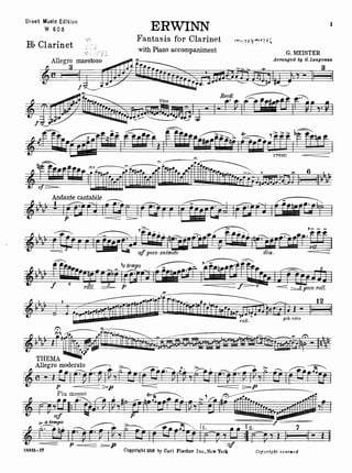 Erwin.Meister.Clarinete y piano.Primera parte