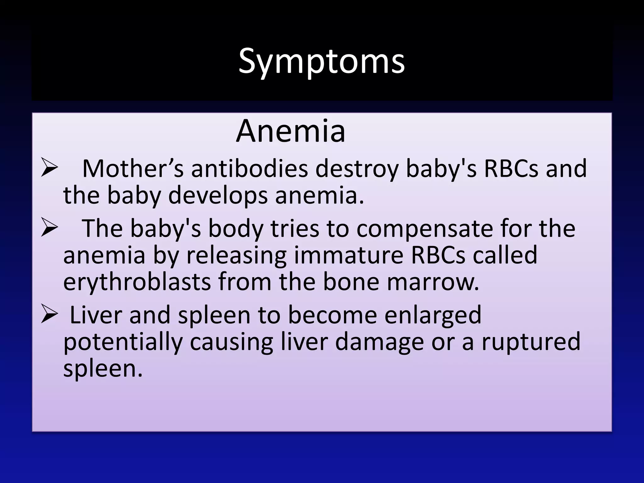 Erythroblastosis | PPTX