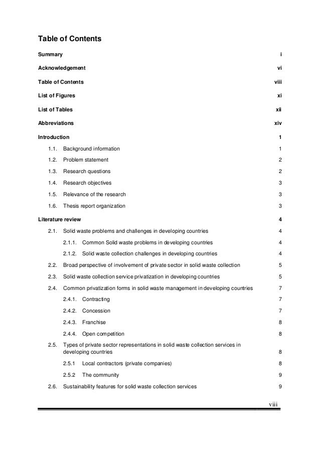 Master thesis structure image