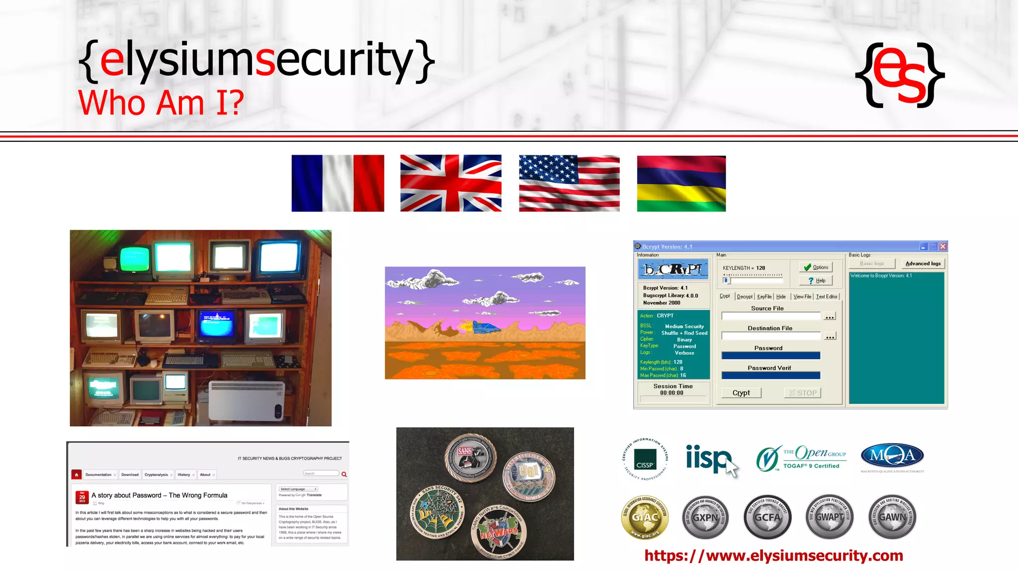 {elysiumsecurity}
Who Am I?
https://www.elysiumsecurity.com
 